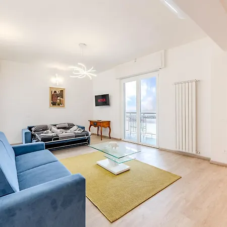 Apartament Attico Vista Mare - Free Wifi & Ac - 1 Minuto