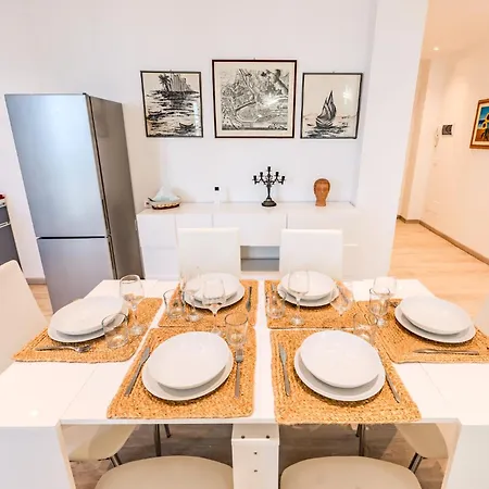 Apartamento Attico Vista Mare - Free Wifi & Ac - 1 Minuto *
