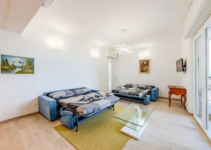 Attico Vista Mare - Free Wifi & Ac - 1 Minuto Appartement